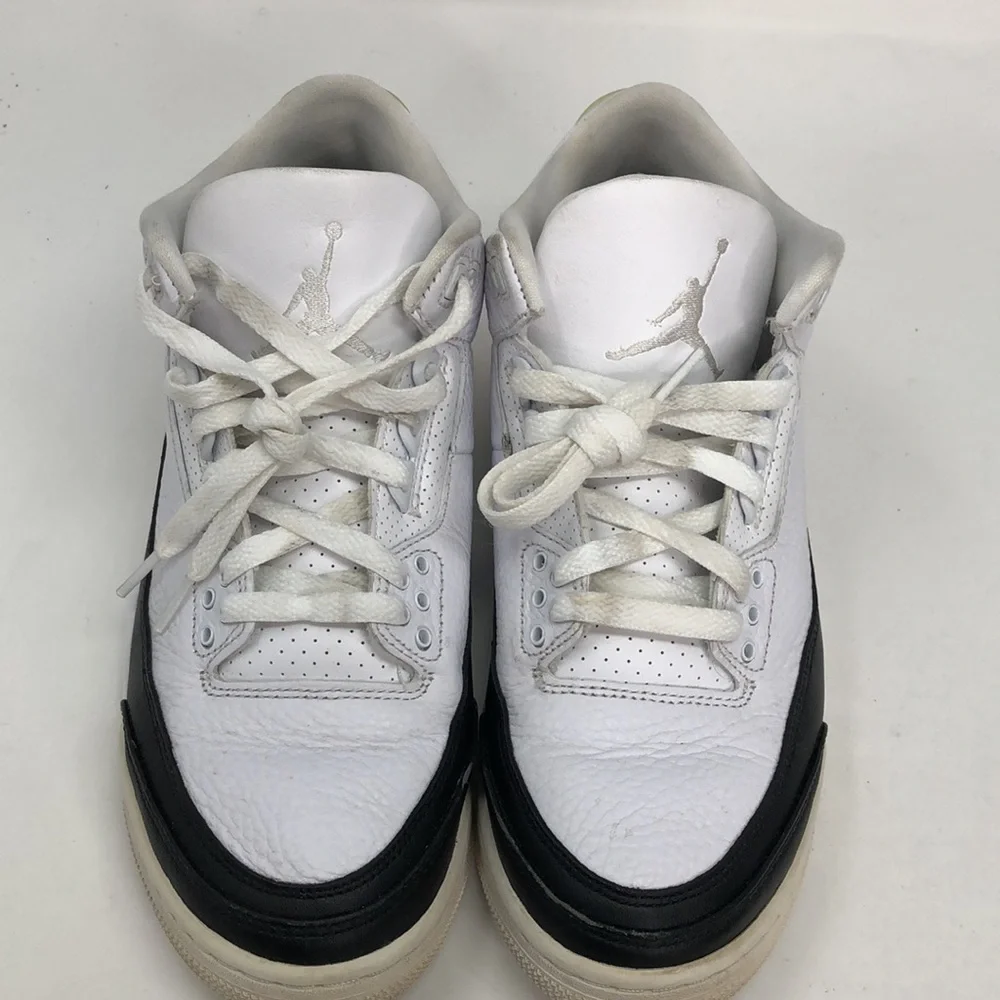 Air Jordan 3 Retro SP x Fragment Design Mid White DA3583-100 Shoes - Size 7.5